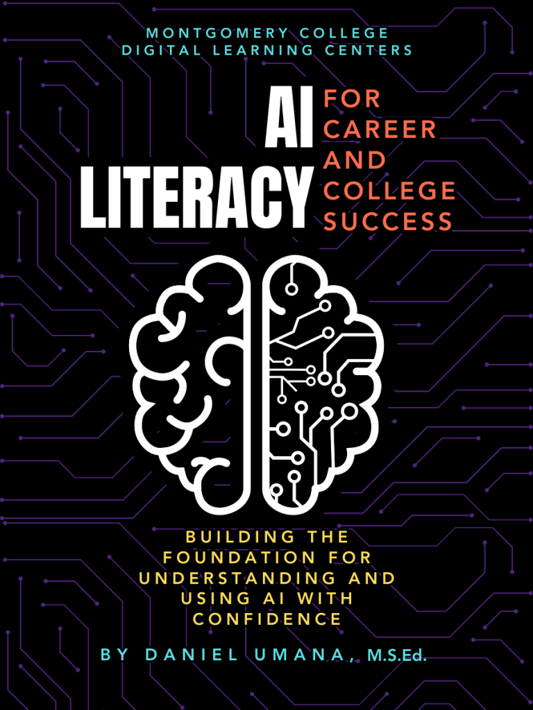Cover of "AI Literacy for Career and College Success" by Daniel Umana, M.S.Ed.